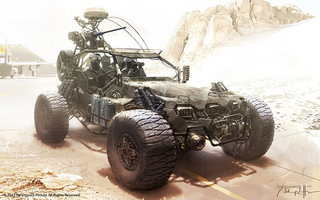 Illustration for article titled Some Post-Apocalypse Vehicles